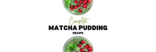 Ricetta del budino al matcha