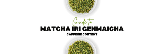 matcha iri Genmaicha caffeina