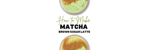 latte matcha allo zucchero di canna