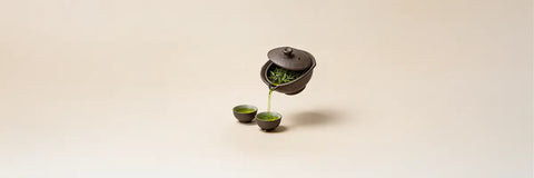 A yakishime shiboridashi is an unglazed Japanese teapot fired at high temperatures and designed specifically for brewing premium green teas such as gyokuro and high-grade sencha.
