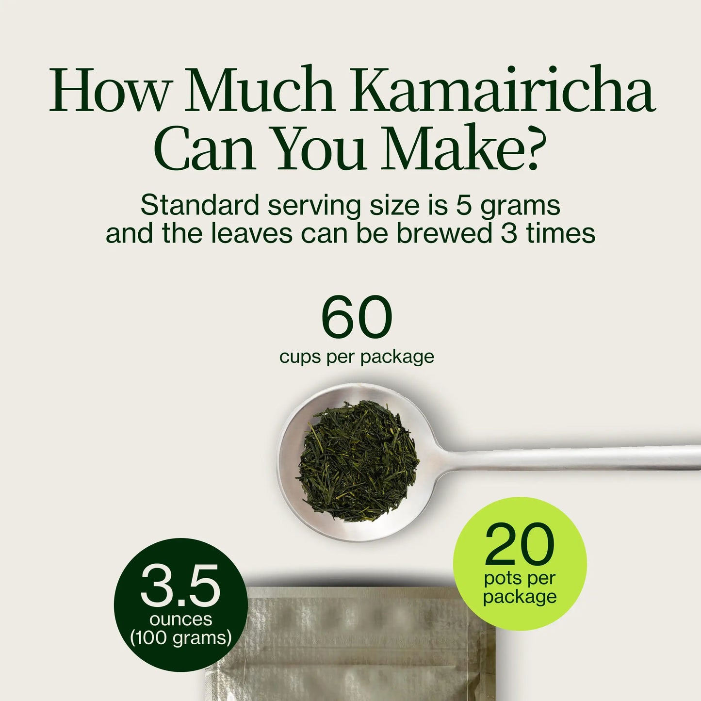 Chanoka Kamairicha Tè Verde Sfuso