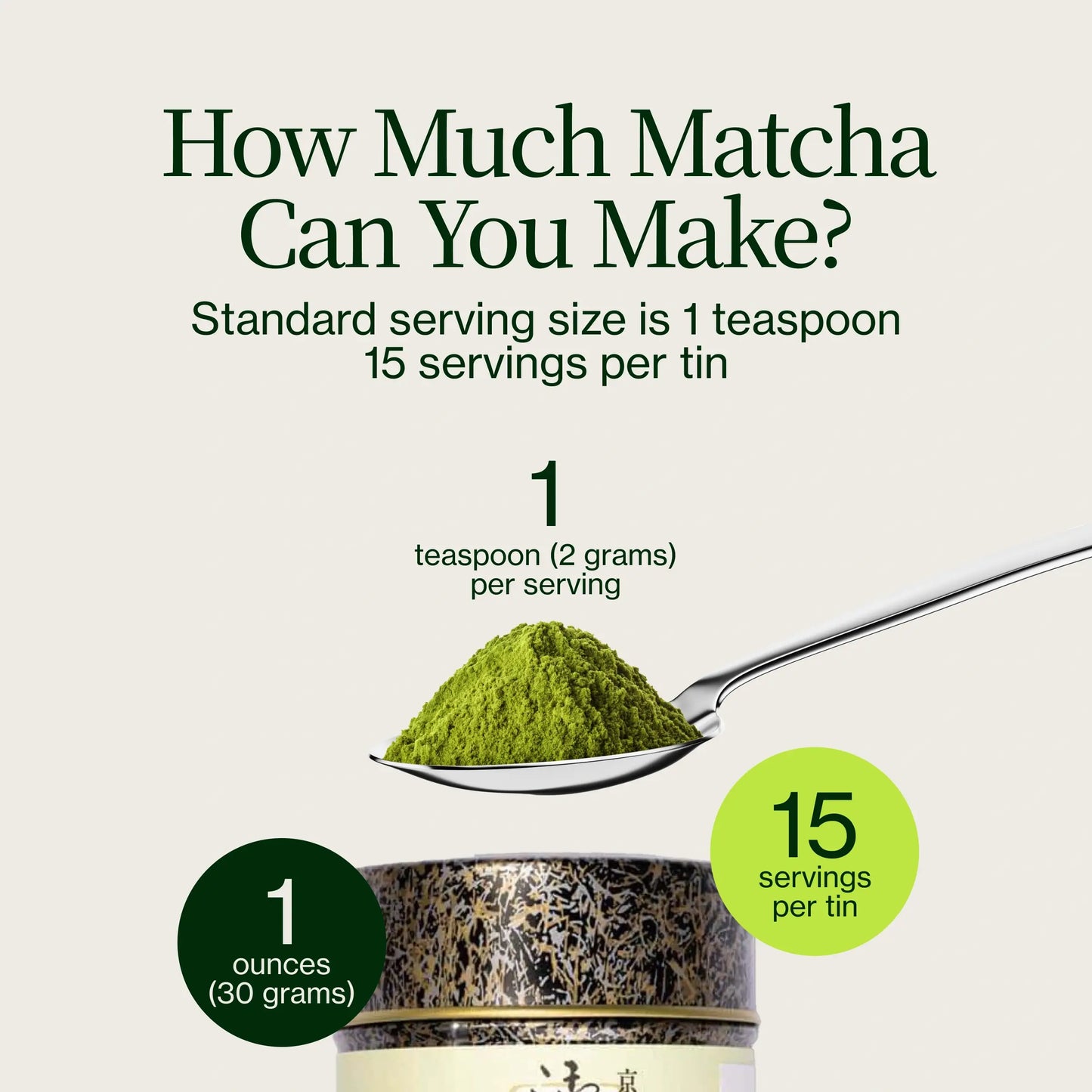Yabukita Matcha Chanoka
