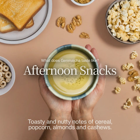 Tè verde Genmaicha Popcorn