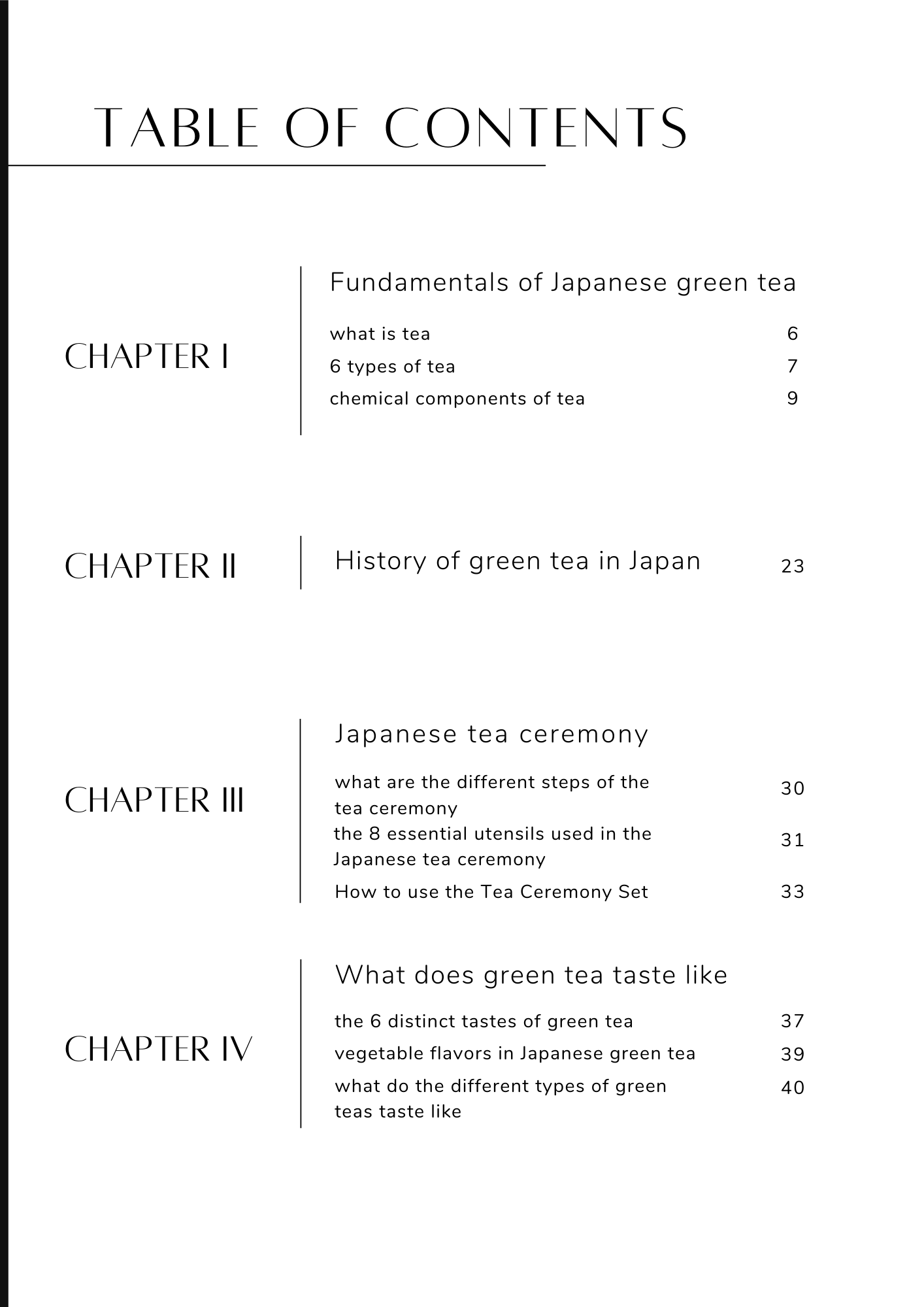 I Segreti Del Tè Verde Giapponese: Il Libro Definitivo Sul Tè Giapponese