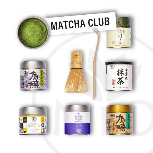 Abbonamento Mensile Al Matcha Con Chasen Per Matcha E Cucchiaio Per Matcha