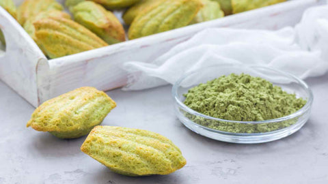Matcha Madeleines