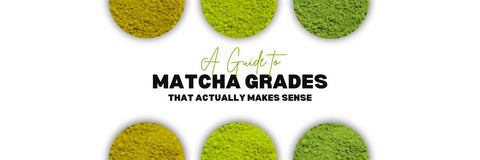 Una guida ai gradi del Matcha che ha davvero senso