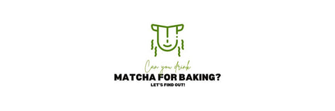 Si può bere il matcha per cucinare?