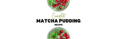 Ricetta del budino al matcha