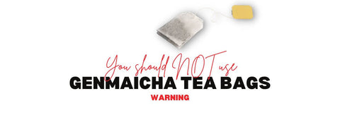 Genmaicha ricetta del tè al latte