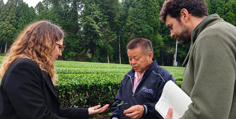 Henta, Nio Teas partner tea farmer in Kirishima, Japan