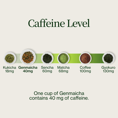 Tè verde Genmaicha con riso tostato