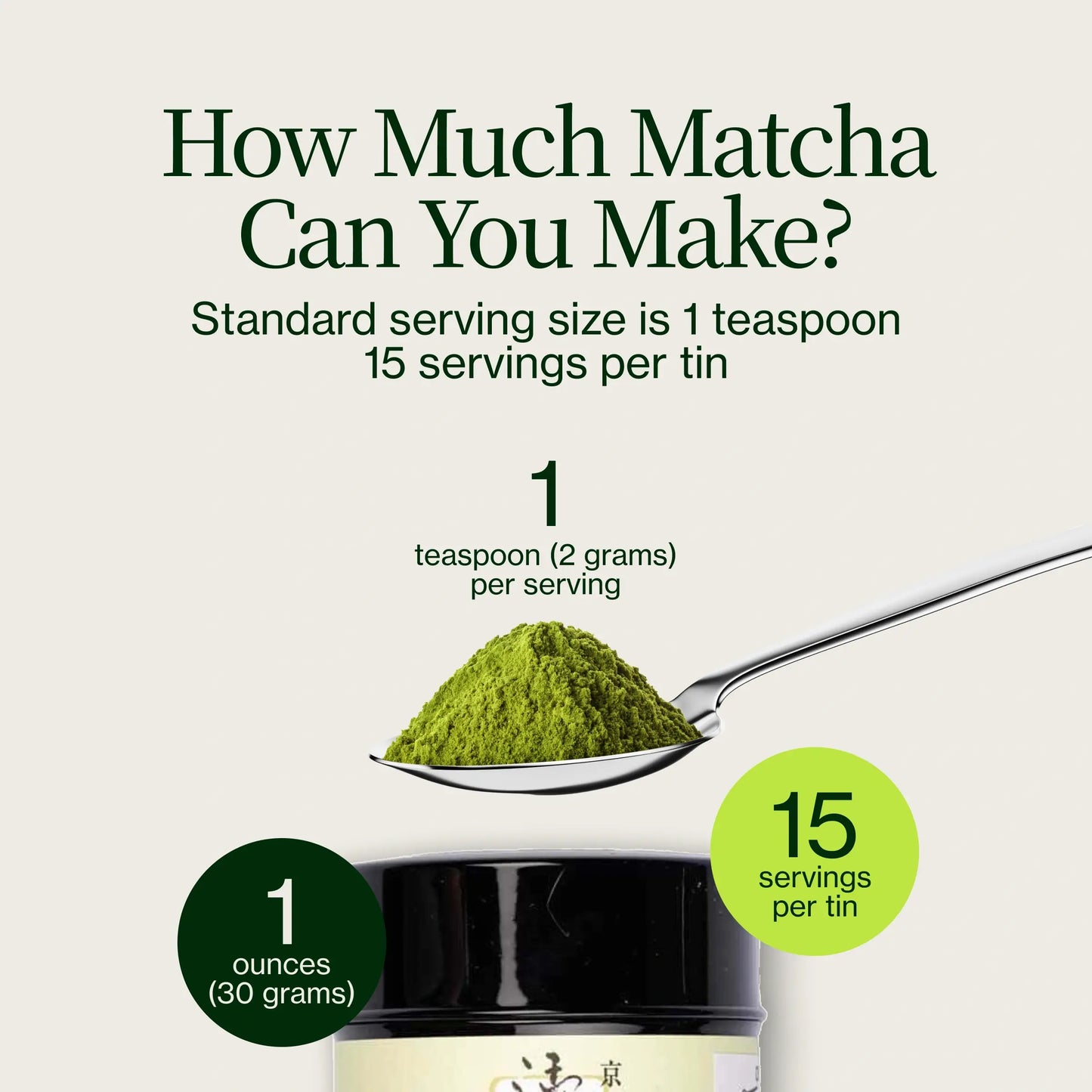 Uji Matcha Kyoto Chanoka Silver