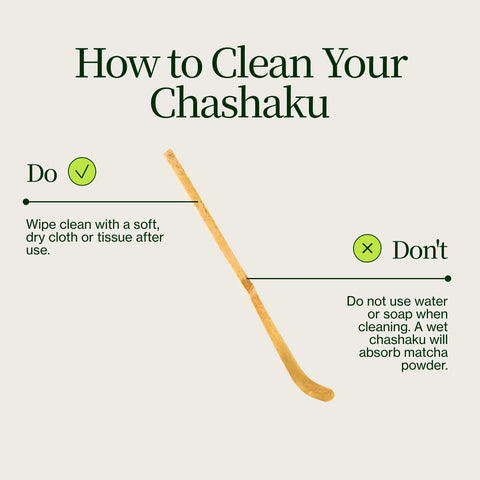 Cucchiaio di bambù Chashaku