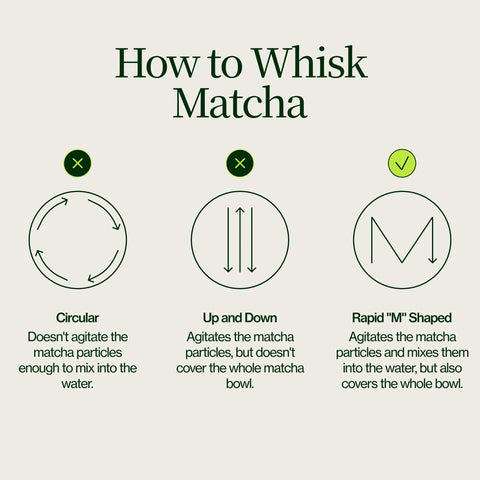Frusta di bambù Matcha