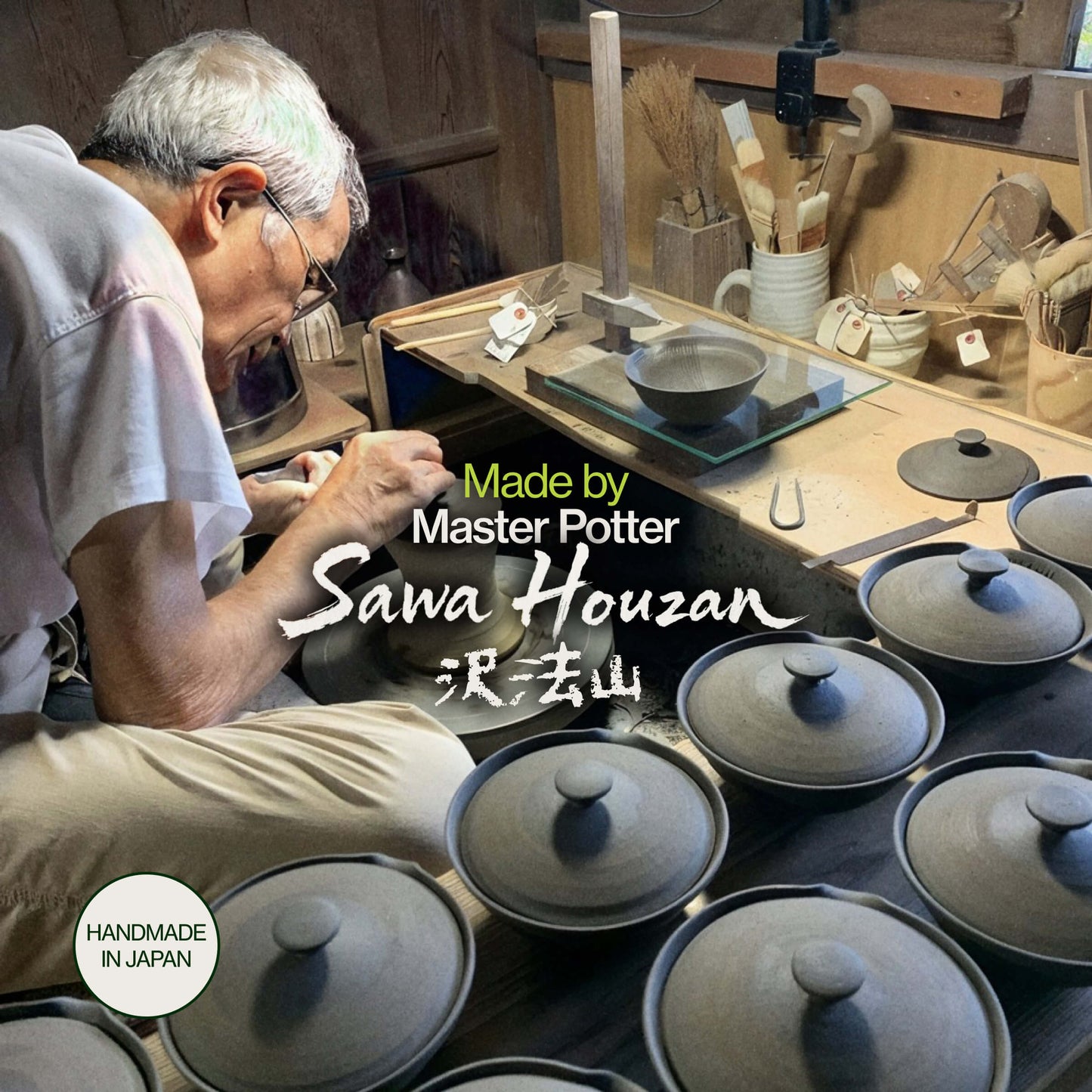 Servizio Da Tè Giapponese Bianco