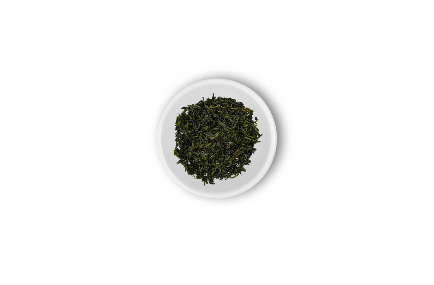 kamairicha tea leafs