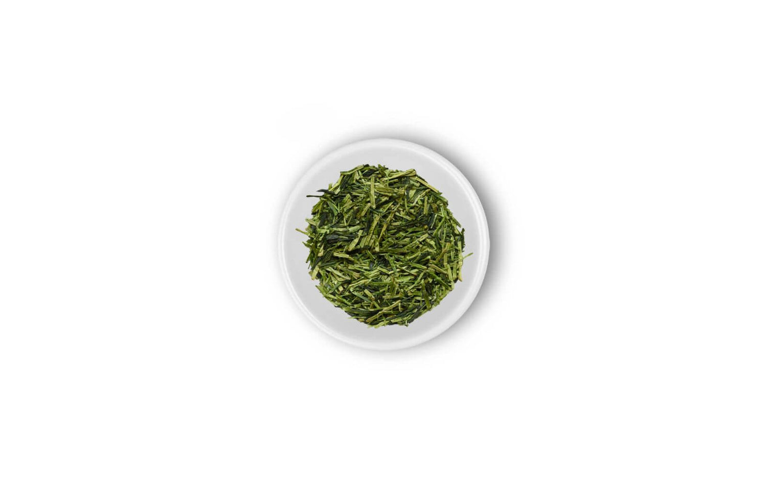 kukicha tea leafs in a cup