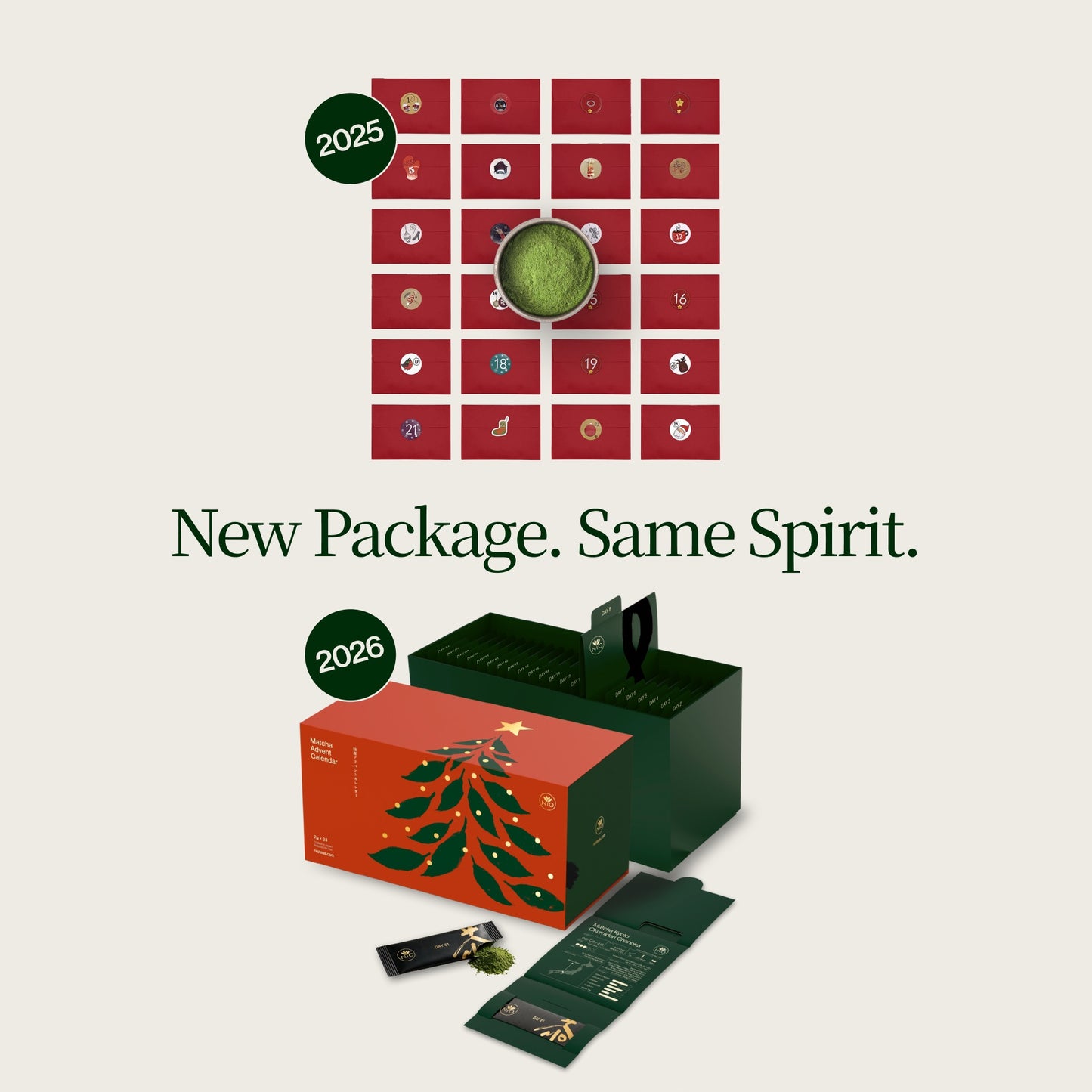 Calendario dell'Avvento Matcha 2026