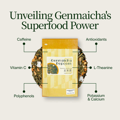 Tè verde Genmaicha Popcorn