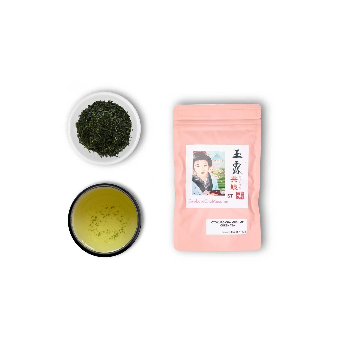 Gyokuro Tè Verde Giapponese Cha Musume