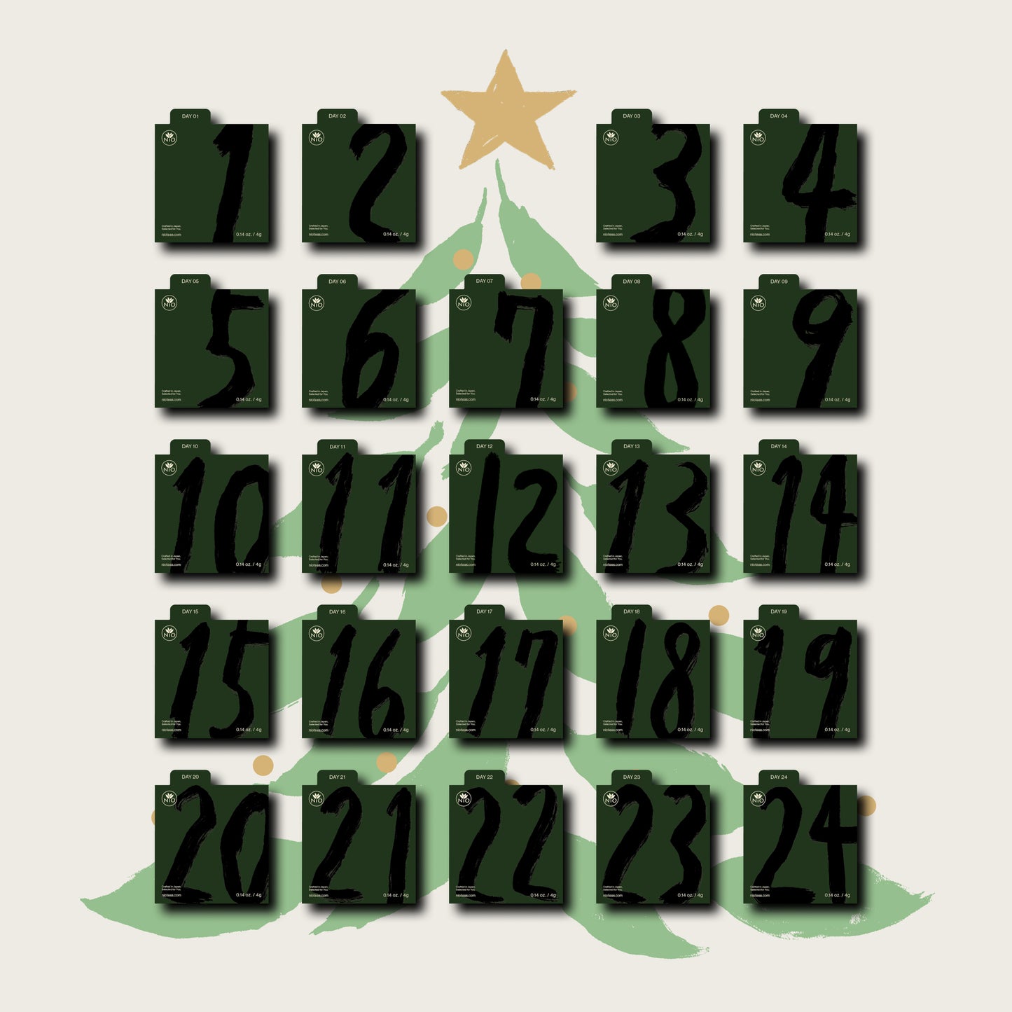 Calendario dell'Avvento Matcha 2026
