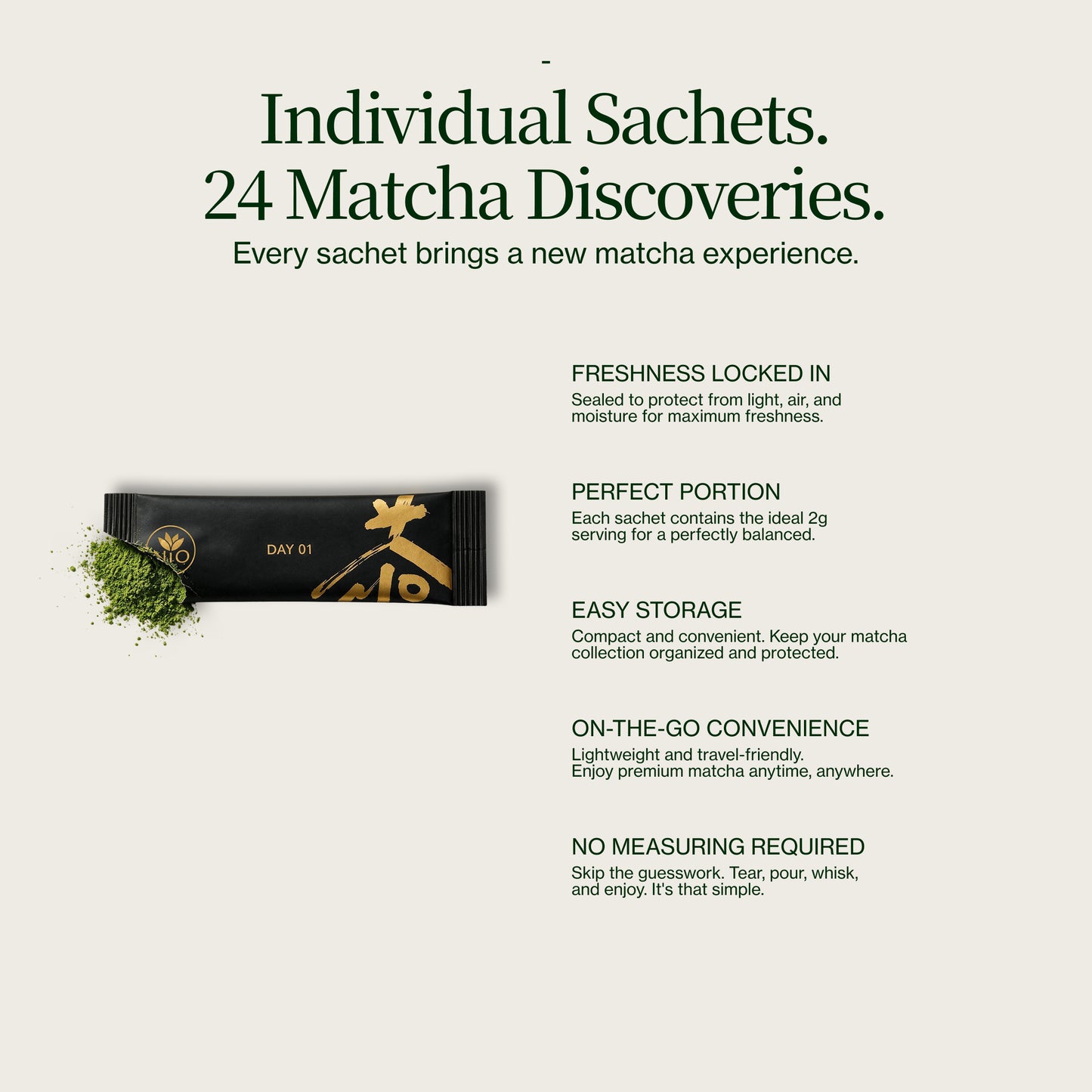 Calendario dell'Avvento Matcha 2026