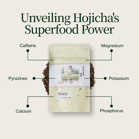 Tè verde Hojicha Noike tostato