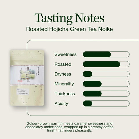 Tè verde Hojicha Noike tostato