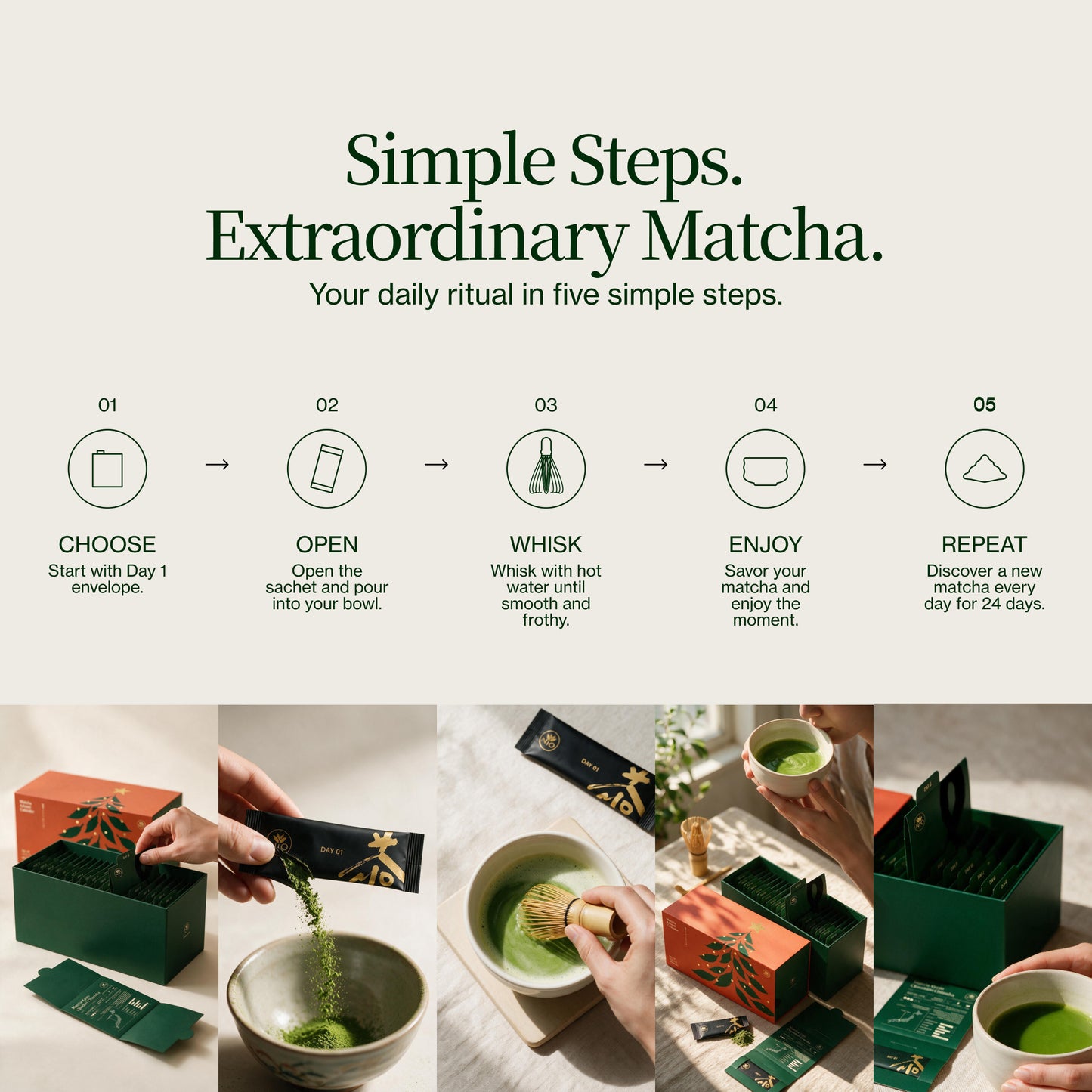 Calendario dell'Avvento Matcha 2026