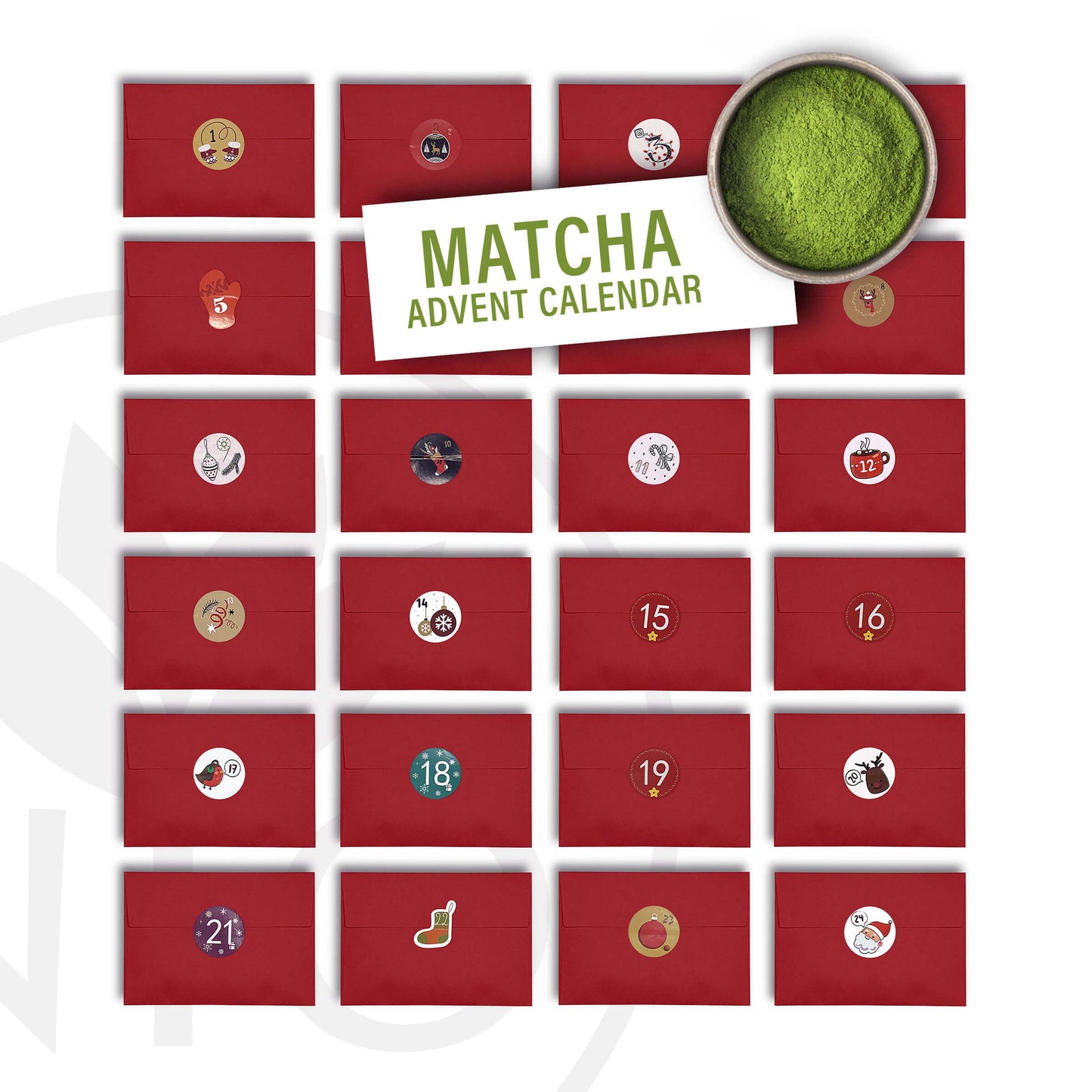 Calendario Dell'Avvento Del Tè Matcha