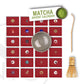 Calendario Dell'Avvento Del Tè Matcha 2023 Con Frusta Matcha, Chawan Matcha E Chashaku Matcha